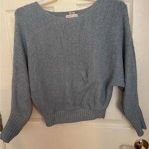 Sincerely Jules Light Blue Crew Neck Sweater